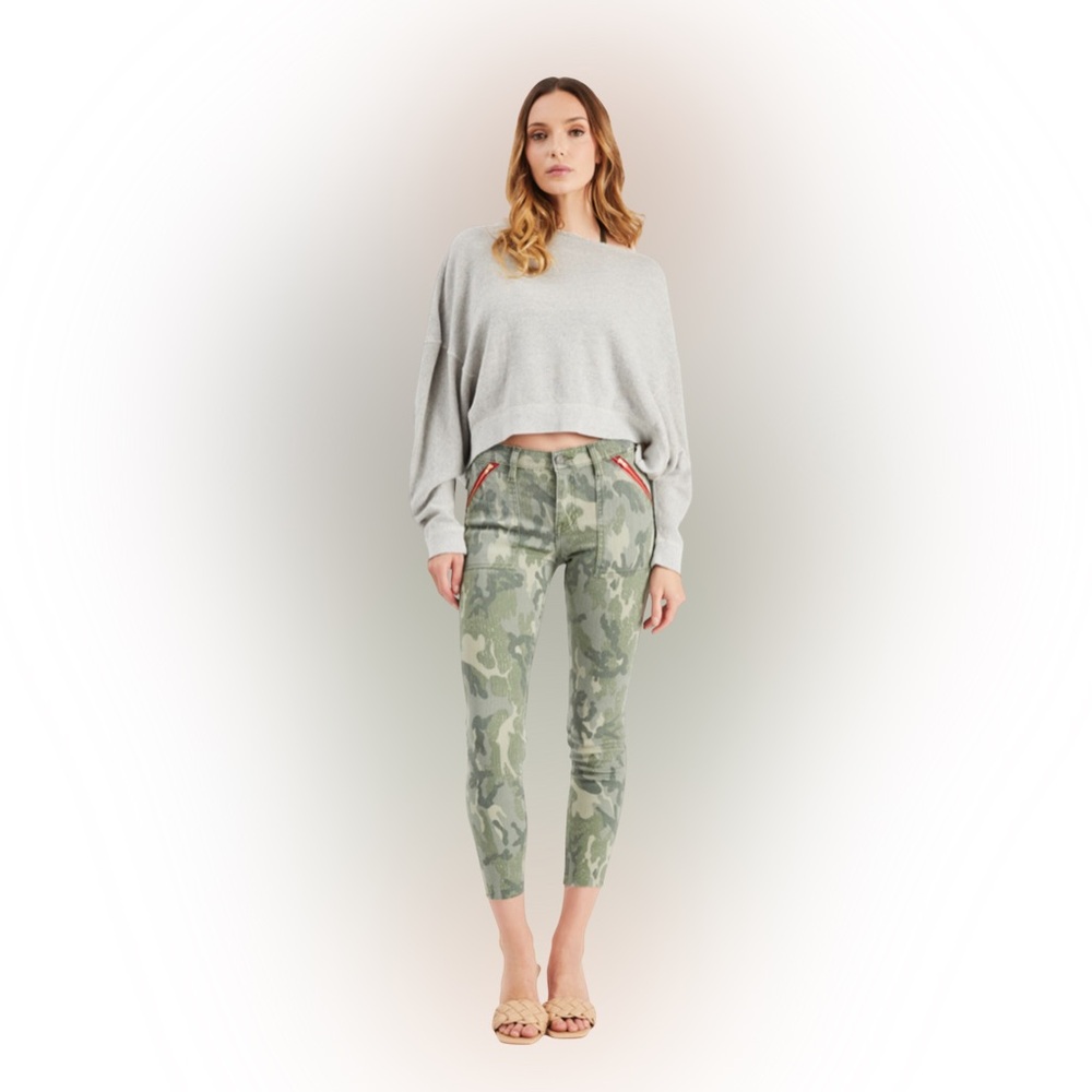 ETIENNE MARCEL
Camo High Rise Skinny Jeans